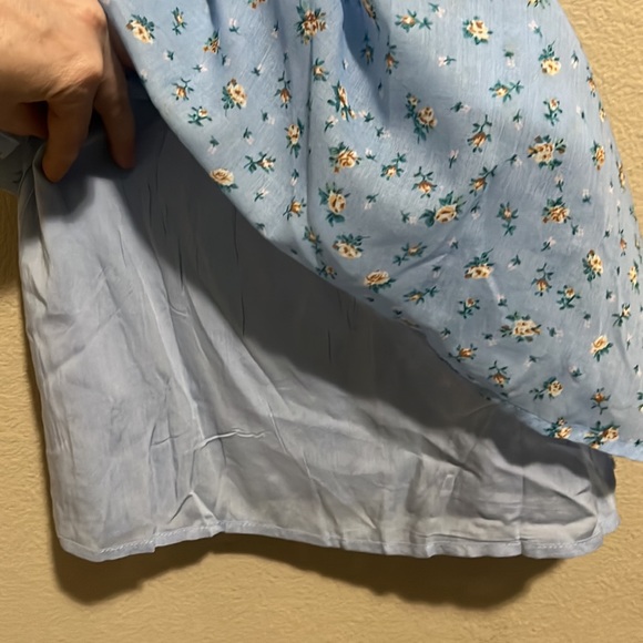 Princess Polly Light Blue Floral Mini Dress - Picture 14 of 14